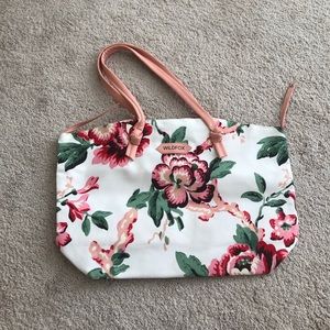 NWOT Wildfox Floral Bag